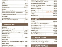 Les 4 Saisons Casino De Divonne menu