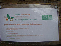 Le Petit De La Montagne menu