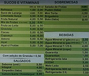 Filosofia Café menu