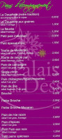 Le Palais Du Dessert menu