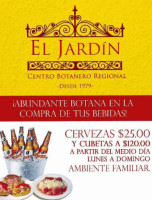 El Jardín. food