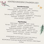 Brasserie Staverden menu