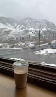 Alpha Coffee Big Cottonwood Canyon outside