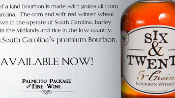 Palmetto Package Fine Wine food