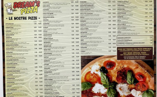 Pizza Dream's San Gregorio food