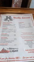 J J's Burgers Beer menu