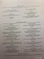 Marbull's menu