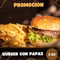 Hamburguesas Al Carbón, Q' Burger food