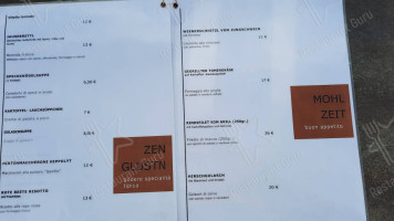 Gasthaus Hippolyt menu