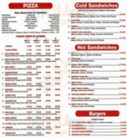 Leo's Pizza Family menu