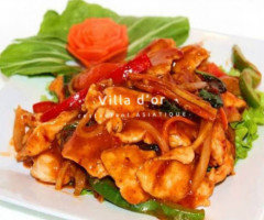 Villa D'or food