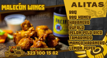 Malecon Wings food