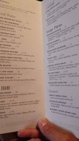 The Townhouse menu