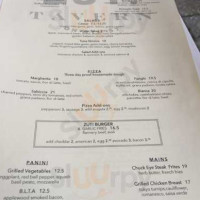 Zut Tavern menu