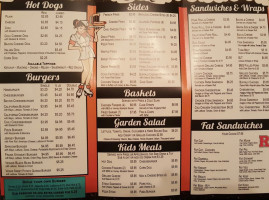 Stewart's Drive-in menu