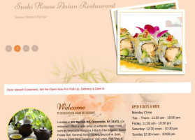 Sushi House menu