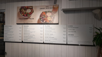 Sweetgreen menu