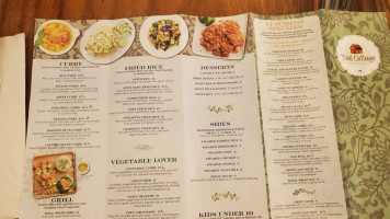 Thai Cottage Sugar Land menu