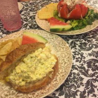 Ms. Gilmore's Vintage Suitcase And Tea Room food