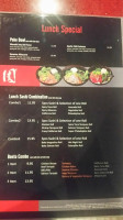 Zono Sushi Glendale menu