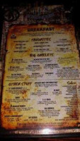 Tjs Roadhouse menu