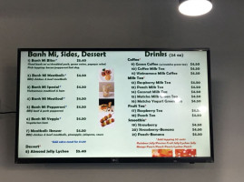 Banh Mi Bites menu