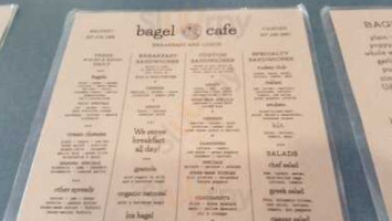 Bagel Café menu