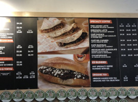 La Monarca Bakery menu