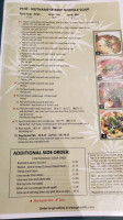 Phở Abc menu