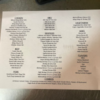 Goodfellas Bbq menu