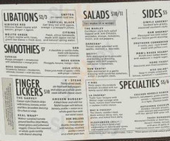 Drop Squad Kitchen menu