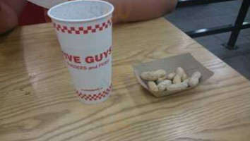 Five Guys Burgers Fries food