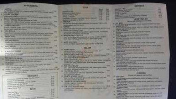 Bamboo Garden Thai Cuisine menu