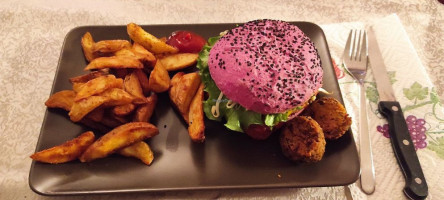 Flower Burger food