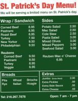 Express Deli menu