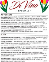 Lenny's Pizzeria menu