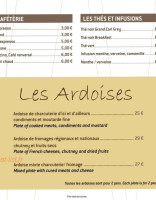 Les 4 Saisons Casino De Divonne menu