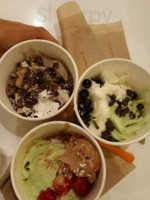 Orange Leaf Frozen Yogurt food