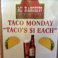 Mi Ranchito menu