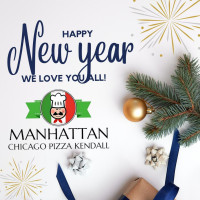 Manhattan Chicago Pizza food