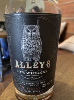 Alley 6 Craft Distillery food