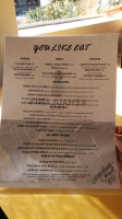 Kehaulani’s Cafe menu