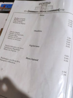 O Castelo menu