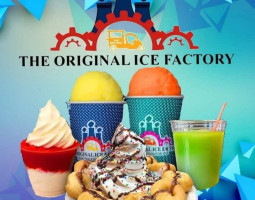 The Original Ice Factory food