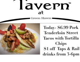 Tavern At Green Haven food