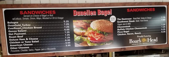 Dunellen Bagel inside