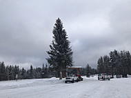 Pond's Lodge outside