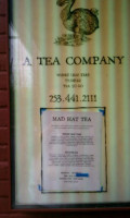 Mad Hat Tea Co menu