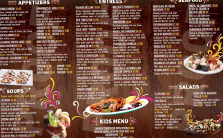 El Chingon Tex Mex menu