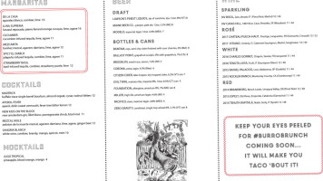 Boston Chops South End menu